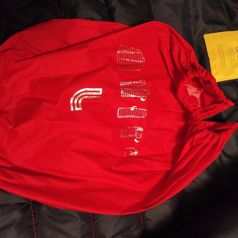 Lolë Girl's Red Light Puffer Spring Jacket - Picture 7 of 12